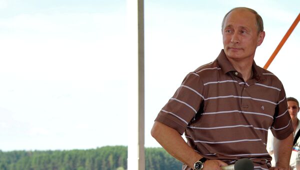 В.Путин на молодежном форуме Селигер-2012 В.Путин на молодежном форуме Селигер-2012
