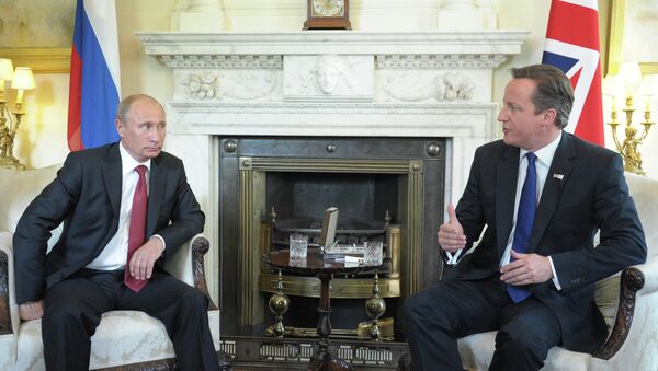 Президент РФ В.Путин с рабочим визитом в Великобритании Президент РФ В.Путин с рабочим визитом в Великобритании