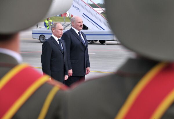 Визит президента РФ Владимира Путина в Минск Визит президента РФ Владимира Путина в Минск