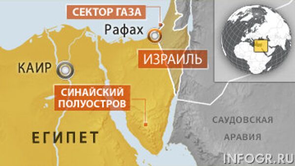 Граница с палестинском сектором Газа и Израилем, проходящая по Синайскому полуострову Граница с палестинском сектором Газа и Израилем, проходящая по Синайскому полуострову