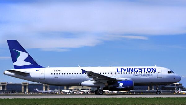Самолет авиакомпании New Livingston. Архив Самолет авиакомпании New Livingston. Архив