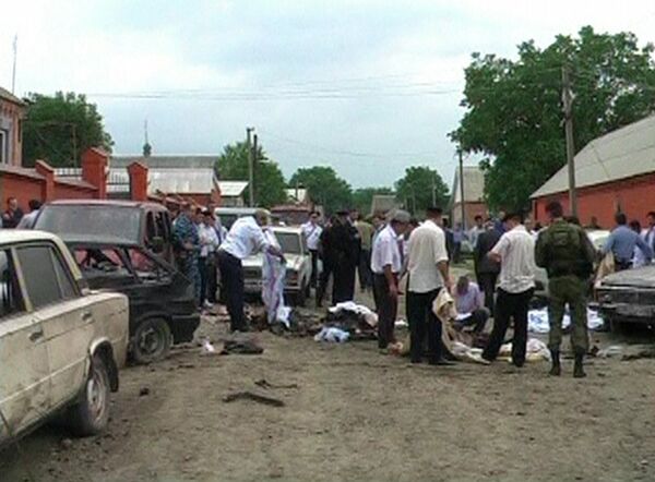 Взрыв в Ингушетии Взрыв в Ингушетии