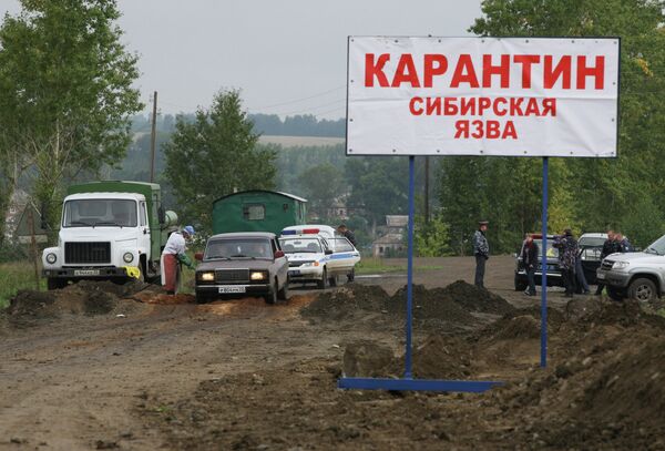 Вспышка сибирской язвы в Алтайском крае Вспышка сибирской язвы в Алтайском крае