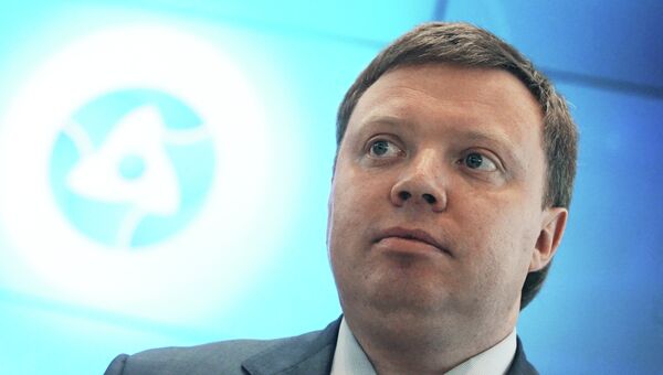 Заместитель генерального директора по развитию и международному бизнесу государственной корпорации Росатом Кирилл Комаров. Архивное фото Заместитель генерального директора по развитию и международному бизнесу государственной корпорации Росатом Кирилл Комаров. Архивное фото