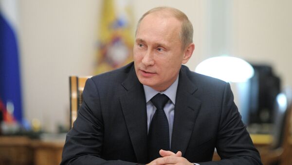 Президент России Владимир Путин. Архив Президент России Владимир Путин. Архив