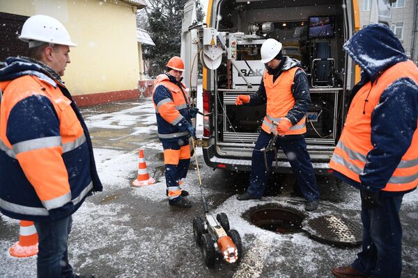 Роботы на службе у Мосводоканала Роботы на службе у Мосводоканала