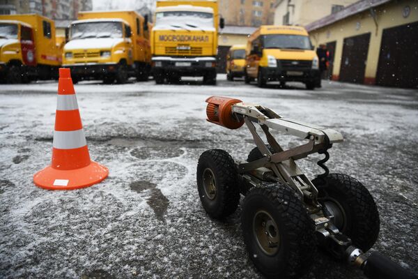 Роботы на службе у Мосводоканала Роботы на службе у Мосводоканала