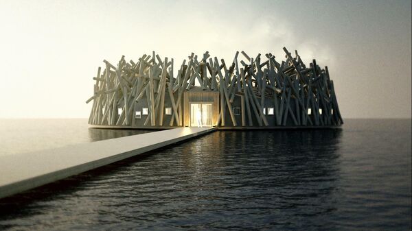 Отель Arctic Bath в Швеции Отель Arctic Bath в Швеции
