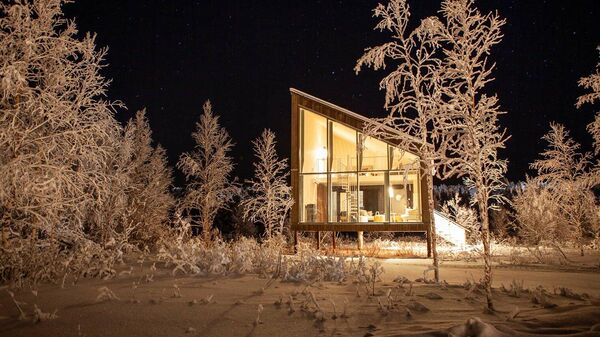 Отель Arctic Bath в Швеции Отель Arctic Bath в Швеции