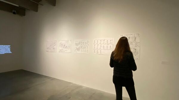Графика на выставке Мы храним наши белые сны. Другой Восток и сверхчувственное познание в русском искусстве. 1905–1969 в Гараже Графика на выставке Мы храним наши белые сны. Другой Восток и сверхчувственное познание в русском искусстве. 1905–1969 в Гараже