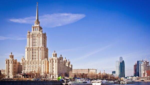 Гостиница Украина в Москве. Архивное фото Гостиница Украина в Москве. Архивное фото