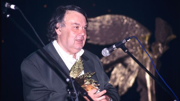 Алексей Герман-старший, кинорежиссер, на церемонии вручения премии Ника Алексей Герман-старший, кинорежиссер, на церемонии вручения премии Ника