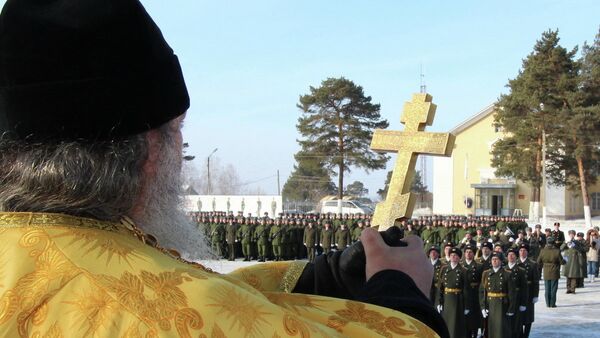 Священник в армии Священник в армии