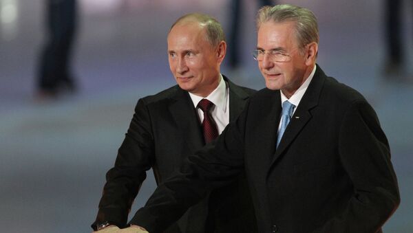 В.Путин на торжественной церемонии Год до Олимпийских игр-2014 В.Путин на торжественной церемонии Год до Олимпийских игр-2014