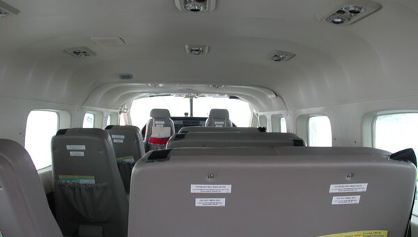 Салон самолета ВС Cessna Grand Caravan 208 B Салон самолета ВС Cessna Grand Caravan 208 B