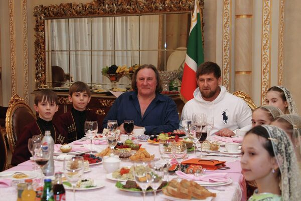 Французский актер Жерар Депардье прибыл в Грозный Французский актер Жерар Депардье прибыл в Грозный