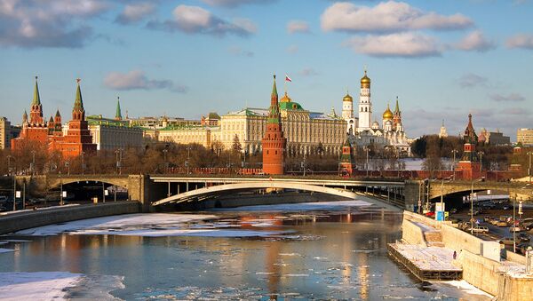 Москва-река. Архивное фото Москва-река. Архивное фото