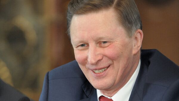 Руководитель администрации президента РФ Сергей Иванов. Архив Руководитель администрации президента РФ Сергей Иванов. Архив