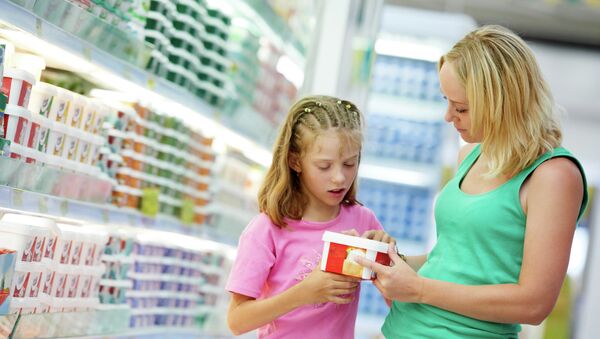 Выбор продуктов в магазине Выбор продуктов в магазине
