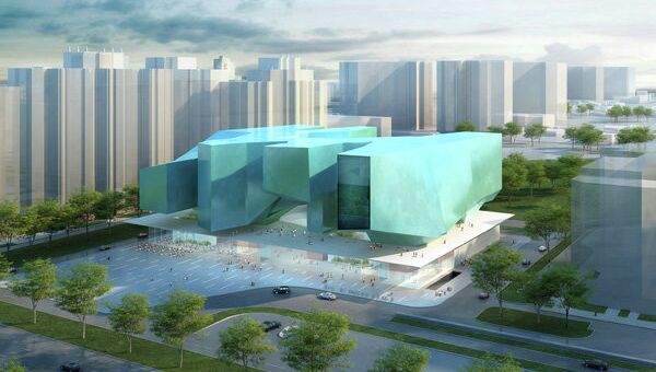 Проект компании Massimiliano Fuksas Architettо и российской мастерской SPEECH Проект компании Massimiliano Fuksas Architettо и российской мастерской SPEECH