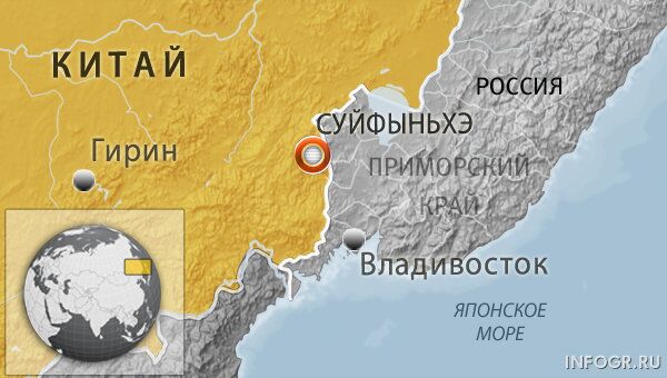 Китайский город Суйфэньхэ Китайский город Суйфэньхэ