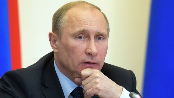 Президент России Владимир Путин. Архив Президент России Владимир Путин. Архив