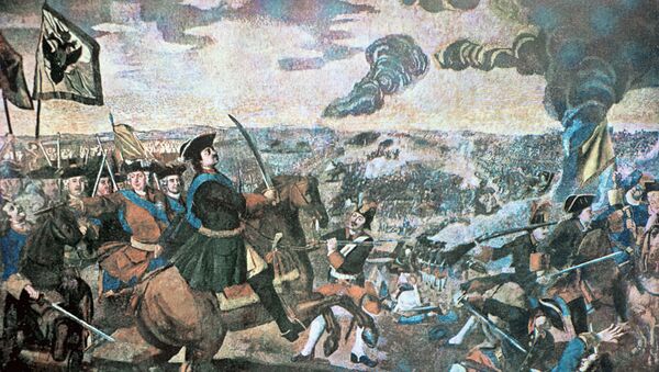 Мозаика М.Ломоносова Полтавская баталия Мозаика М.Ломоносова Полтавская баталия
