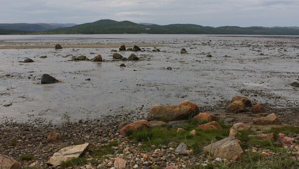 Полуостров Рыбачий на крайнем севере Кольского полуострова. Архивное фото Полуостров Рыбачий на крайнем севере Кольского полуострова. Архивное фото