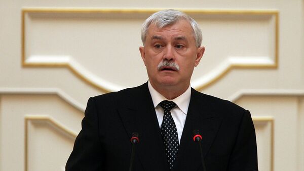 Губернатор Санкт-Петербурга Георгий Полтавченко. Архив Губернатор Санкт-Петербурга Георгий Полтавченко. Архив