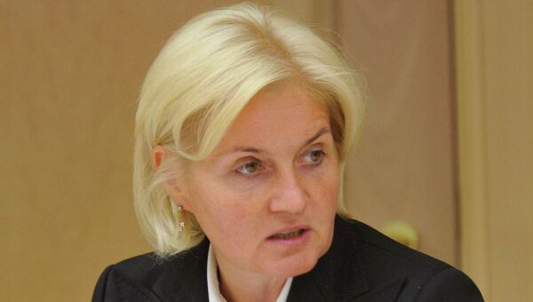Заместитель председателя правительства РФ Ольга Голодец. Архивное фото Заместитель председателя правительства РФ Ольга Голодец. Архивное фото
