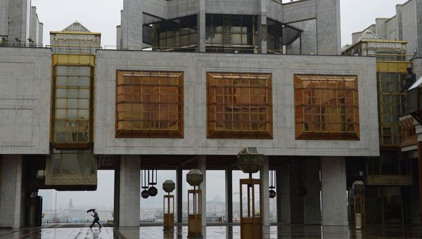 Здание Российской академии наук на Ленинском проспекте в Москве Здание Российской академии наук на Ленинском проспекте в Москве
