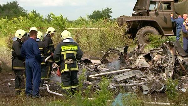 Военный вертолет Ми-8Т разбился под Саратовом Военный вертолет Ми-8Т разбился под Саратовом