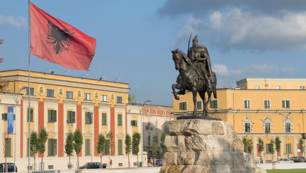 Флаг Албании Флаг Албании