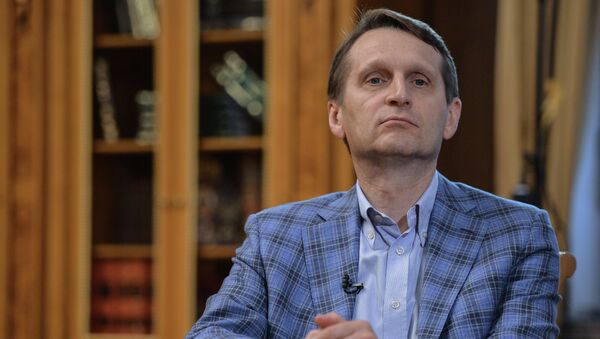 Председатель Государственной Думы РФ Сергей Нарышкин, архивное фото Председатель Государственной Думы РФ Сергей Нарышкин, архивное фото