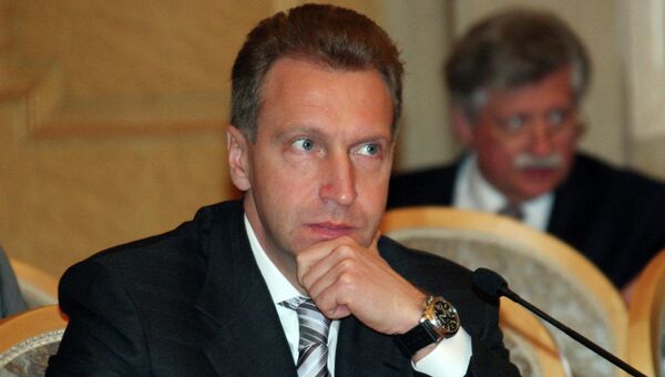 Первый заместитель председателя правительства РФ Игорь Шувалов. Архивное фото Первый заместитель председателя правительства РФ Игорь Шувалов. Архивное фото