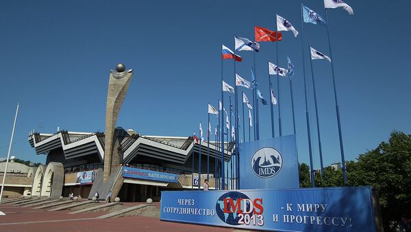Перед открытием Международного военно-морского салона в Петербурге Перед открытием Международного военно-морского салона в Петербурге