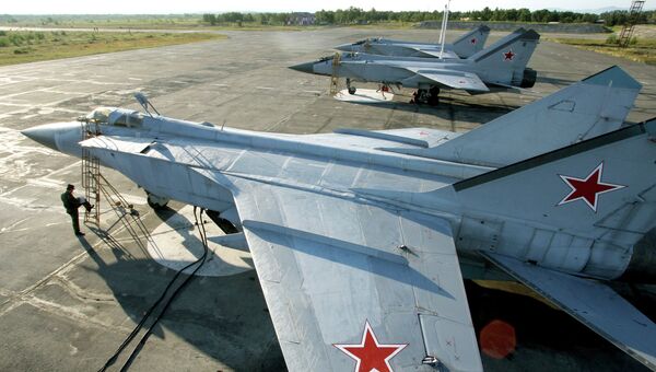 Истребители МиГ-31, архивное фото Истребители МиГ-31, архивное фото
