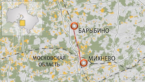 Перегон Михнево-Барыбино Перегон Михнево-Барыбино