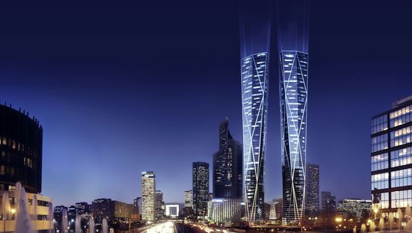 Проект комплекса Hermitage Plaza в Париже Проект комплекса Hermitage Plaza в Париже