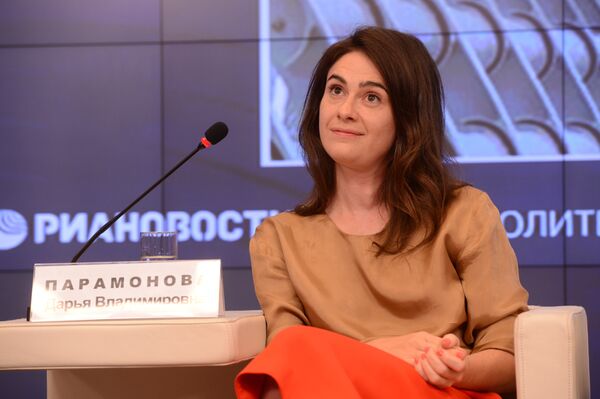 Куратор российского павильона на XIV архитектурной биеннале в Венеции в 2014 году Дарья Парамонова Куратор российского павильона на XIV архитектурной биеннале в Венеции в 2014 году Дарья Парамонова