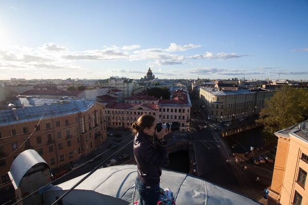 Прогулка по крышам Петербурга Прогулка по крышам Петербурга