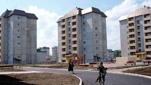 Военный городок. Архивное фото Военный городок. Архивное фото