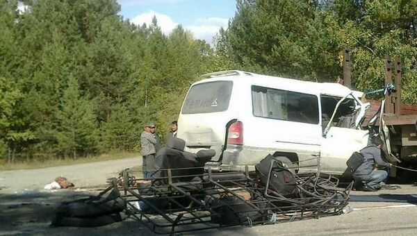 ДТП с маршруткой в Бурятии 18 сентября ДТП с маршруткой в Бурятии 18 сентября