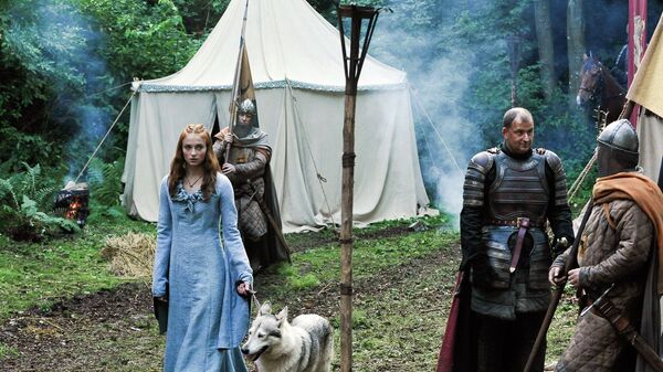 Кадр из сериала Игра престолов. Санса Старк Кадр из сериала Игра престолов. Санса Старк