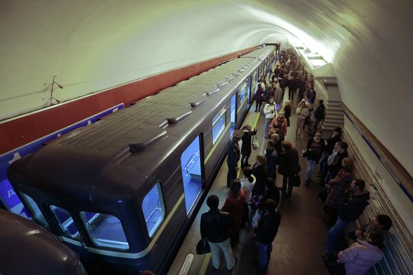 Возгорание в петербургском метро Возгорание в петербургском метро