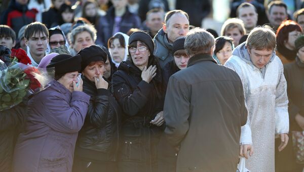 Похороны погибших в теракте в Волгограде Похороны погибших в теракте в Волгограде