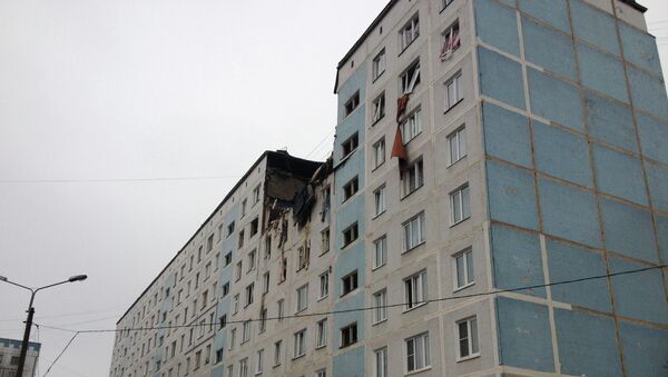 После взрыва бытового газа в поселке Загорские Дали После взрыва бытового газа в поселке Загорские Дали