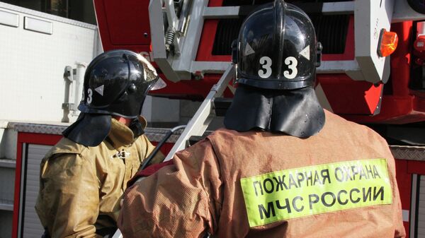 В Кабардино-Балкарии после ДТП произошел пожар на газопроводе