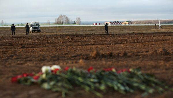 Место крушения самолета Boeing 737 авиакомпании Татарстан, архивное фото Место крушения самолета Boeing 737 авиакомпании Татарстан, архивное фото