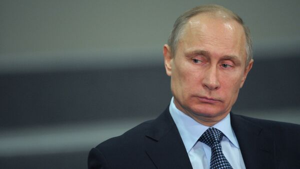 Президент России Владимир Путин. Архивное фото Президент России Владимир Путин. Архивное фото